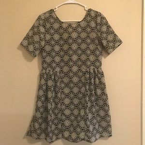 Blacks & White Dress